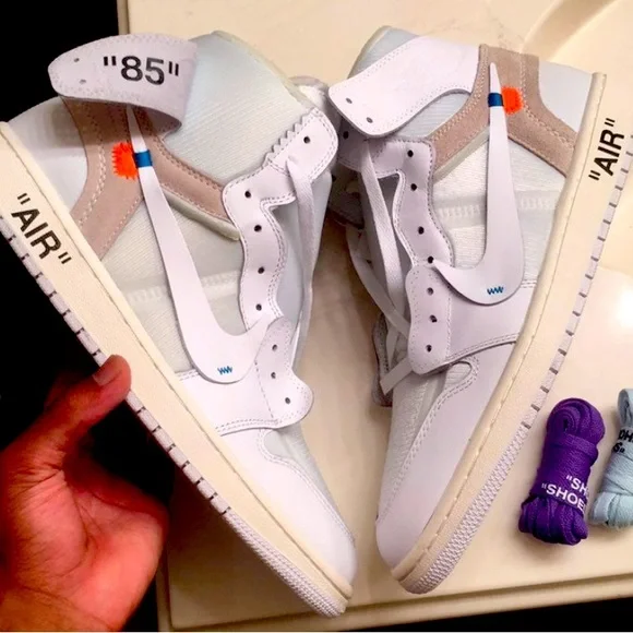 Off White x Air Jordan 1 Retro High OG White 2018
